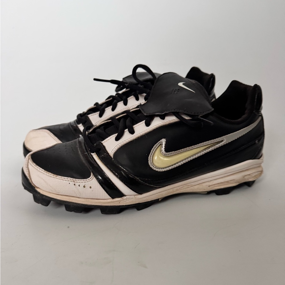 Nike Air Power Channel Women’s Black/white Athletic Softball Low Cleats Sz 12